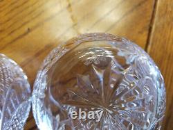Waterford Crystal New SEAHORSE DOF Double Old Fashioned Pair Ireland