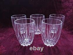 Waterford Crystal OMEGA Double Old Fashioned Glasses Set/5 Barware