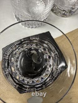 Waterford Crystal Ogham Set Of 4 Tumblers Double Old Fashioned Never Used