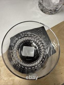 Waterford Crystal Ogham Set Of 4 Tumblers Double Old Fashioned Never Used