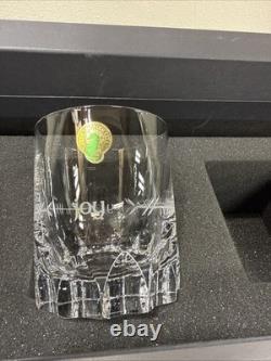 Waterford Crystal Ogham Set Of 4 Tumblers Double Old Fashioned Never Used