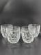 Waterford Crystal Old Fashioned KILDARE Tumbler Glasses 9oz Set Of 4 Heavy
