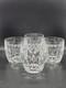Waterford Crystal Old Fashioned KILDARE Tumbler Glasses 9oz Set Of 4 Heavy