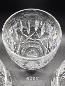 Waterford Crystal Old Fashioned KILDARE Tumbler Glasses 9oz Set Of 4 Heavy
