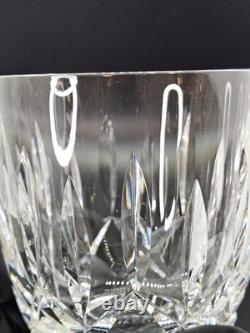 Waterford Crystal Old Fashioned KILDARE Tumbler Glasses 9oz Set Of 4 Heavy