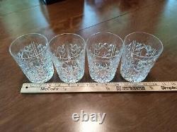 Waterford Crystal PGA Michelob Kingsmill VA Double Old Fashioned Whisky Tumblers