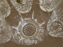 Waterford Crystal Pattern of the Sea Double Old Fashioned Glass Set of 6