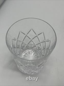 Waterford Crystal Patterns of the Sea Set of 6 Double Old Fashioned Tumbler