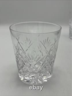 Waterford Crystal Patterns of the Sea Set of 6 Double Old Fashioned Tumbler