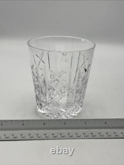 Waterford Crystal Patterns of the Sea Set of 6 Double Old Fashioned Tumbler