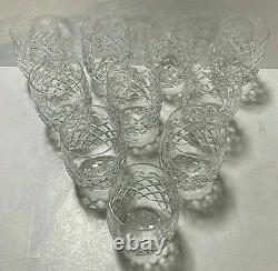 Waterford Crystal Powerscourt Double Old Fashioned Glasses Set Of 10