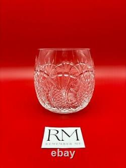 Waterford Crystal SEAHORSE Double Old Fashioned Glasses Set of 4 NWOT