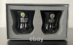 Waterford Crystal SIMPLY LILAC Double Old-Fashioned Glasses Set of Two