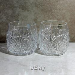 Waterford Crystal Seahorse Double Old Fashioned -Pair, 3.5H -withBox