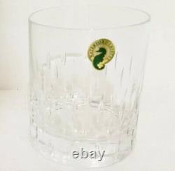 Waterford Crystal Set Of 2 ENIS Double Old Fashioned 12 Ounce Whiskey Glasses