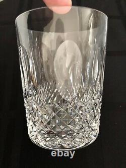 Waterford Crystal Set Of 3 Colleen Double Old Fashioned Tumblers Glasses 4 3/8