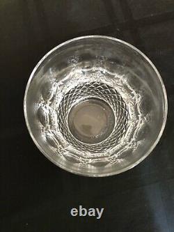 Waterford Crystal Set Of 3 Colleen Double Old Fashioned Tumblers Glasses 4 3/8