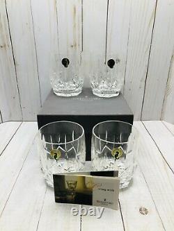 Waterford Crystal Set Of 4 Westhampton 4-1/8 Double Old Fashioned Whiskey Glass