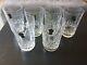Waterford Crystal Set of 6 Double Old Fashioned tumbler glasses 5 tall