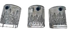 Waterford Crystal Short Stories Lismore Evolution Double Old Fashioned, Set of 3