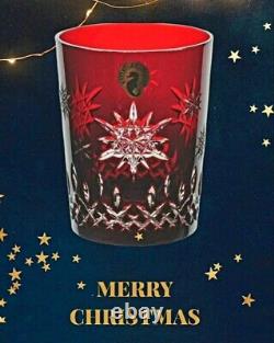 Waterford Crystal Snowflake Wishes Joy Double Old Fashioned Prestige Edition