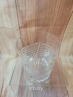 Waterford Crystal Spirit of America Double Old Fashioned Glass USA Flag RARE