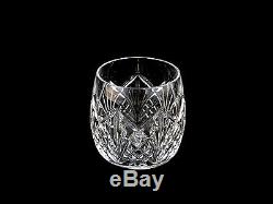 Waterford Crystal Waterville DOF Double Old Fashioned Glasses Tumblers Mint