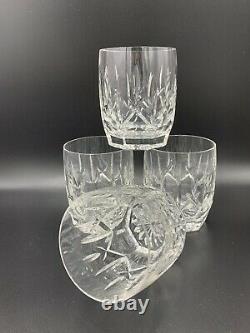 Waterford Crystal Westhampton Decanter 4 Double Old Fashioned Whiskey Glasses