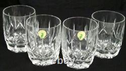 Waterford Crystal Westhampton Double Old Fashioned Glass Set Of 4