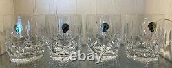 Waterford Crystal Westhampton NEW Set Of 4 Double Old Fashioned Whiskey Glasses