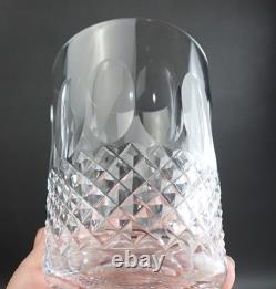 Waterford Cut Crystal 4 3/8 Double Old Fashioned DOF Whiskey Glasses Old Mark