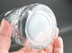 Waterford Cut Crystal 4 3/8 Double Old Fashioned DOF Whiskey Glasses Old Mark