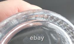 Waterford Cut Crystal 4 3/8 Double Old Fashioned DOF Whiskey Glasses Old Mark