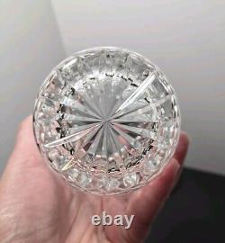 Waterford Cut Crystal Ballybay Double Old Fashioned Tumbler Glass Set of 4 Read