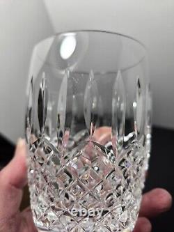 Waterford Cut Crystal Ballybay Double Old Fashioned Tumbler Glass Set of 4 Read