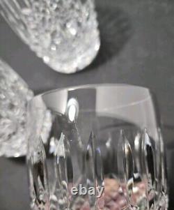 Waterford Cut Crystal Ballybay Double Old Fashioned Tumbler Glass Set of 4 Read