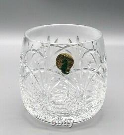Waterford Cut Crystal Seahorse Double Old Fashioned DOF Cocktail Glass