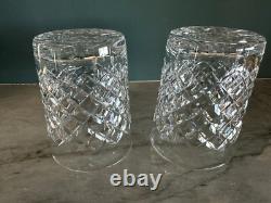 Waterford DOUBLE Old Fashioned Glasses set of 2, TYRONE, Adare, 850 Pattern
