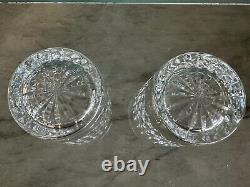 Waterford DOUBLE Old Fashioned Glasses set of 2, TYRONE, Adare, 850 Pattern