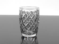 Waterford Donegal 12 Oz Crystal Double Old Fashioned Whiskey Glasses Set Of 3