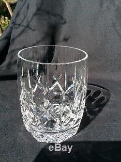 Waterford Double Old Fashioned Glasses Westhampton Pattern, Irish cut