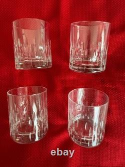 Waterford Esprit Double Old-Fashioned Crystal Glasses. Set of 4