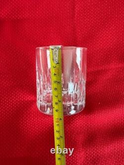 Waterford Esprit Double Old-Fashioned Crystal Glasses. Set of 4