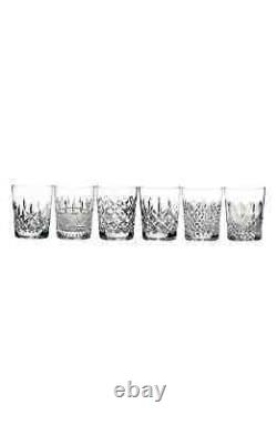 Waterford G4972 Lismore Connoisseur Heritage Double Old Fashioned Glass Set of 6