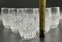 Waterford Glenmede Double Old Fashioned DOF Stunning Whiskey Glasses Set/6 EUC