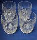 Waterford Glenmede Set of 4 Double Old Fashioned Near Mint in Original Box