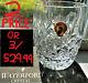 Waterford IRELAND ARAGLIN TRADITIONS Double Old Fashioned Glasses TAG BOX