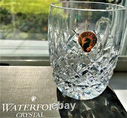 Waterford IRELAND ARAGLIN TRADITIONS Double Old Fashioned Glasses TAG BOX