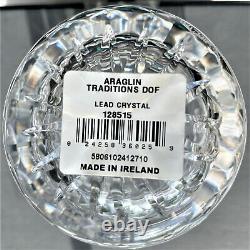 Waterford IRELAND ARAGLIN TRADITIONS Double Old Fashioned Glasses TAG BOX