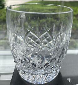Waterford IRELAND ARAGLIN TRADITIONS Double Old Fashioned Glasses TAG BOX
